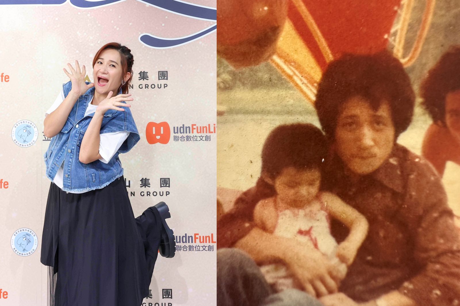 羅美玲當媽後更能體會父親當年帶小孩的心情。金星文創提供