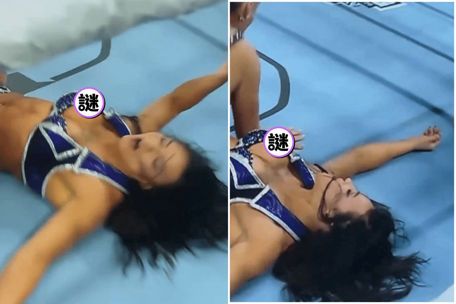 女格鬥家戰鬥中意外露點 網驚:攝影師很故意繼續拍