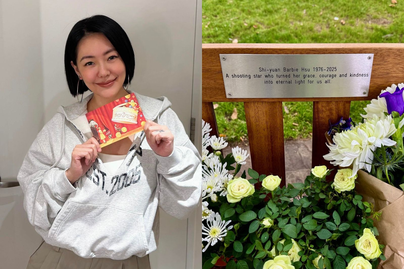 小S倫敦尋「大S紀念長椅」撲空還是哭了 一度不敢下車…老公1句話鼓勵她