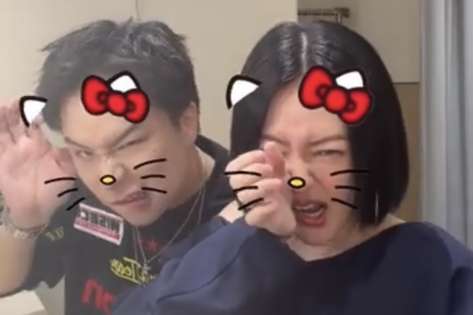 小S用Hello Kitty濾鏡「模仿GD」：他可以關注我嗎　笑稱胡瓜、《熱吵店》都AI