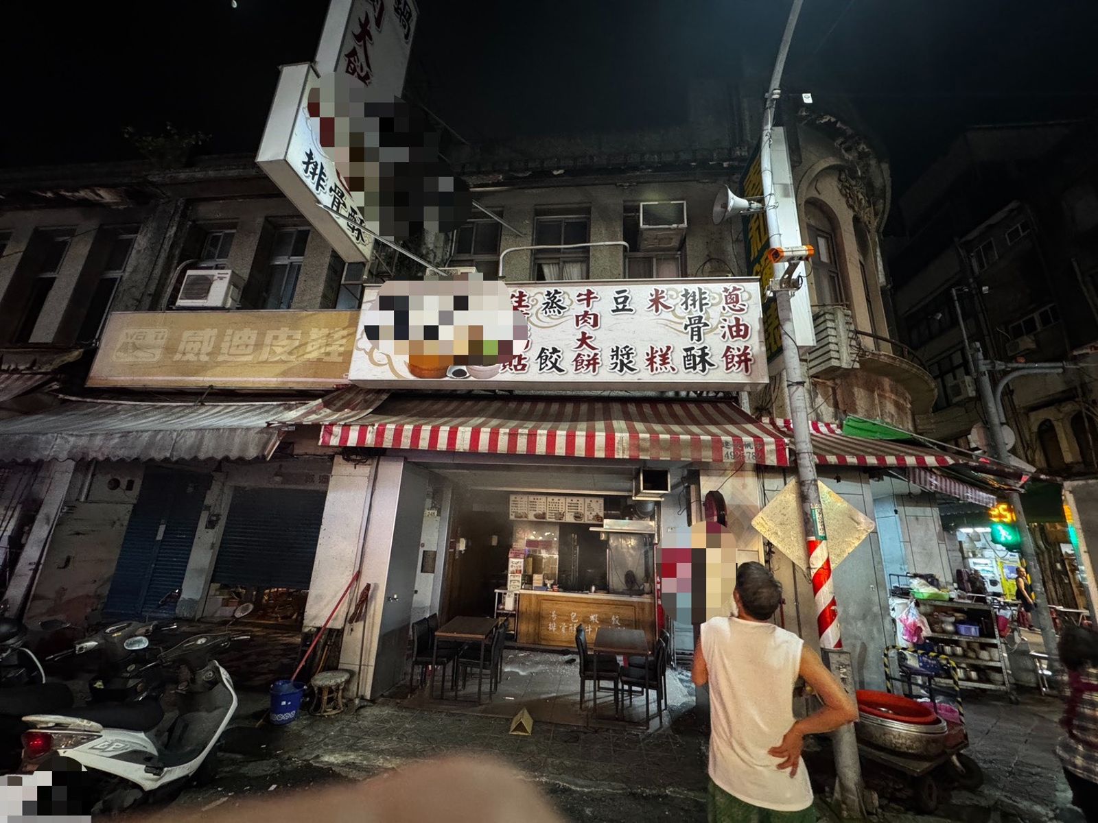 桃園鬧區傳爆炸巨響嚇壞民眾 疑瓦斯行員工更換瓦斯釀氣爆