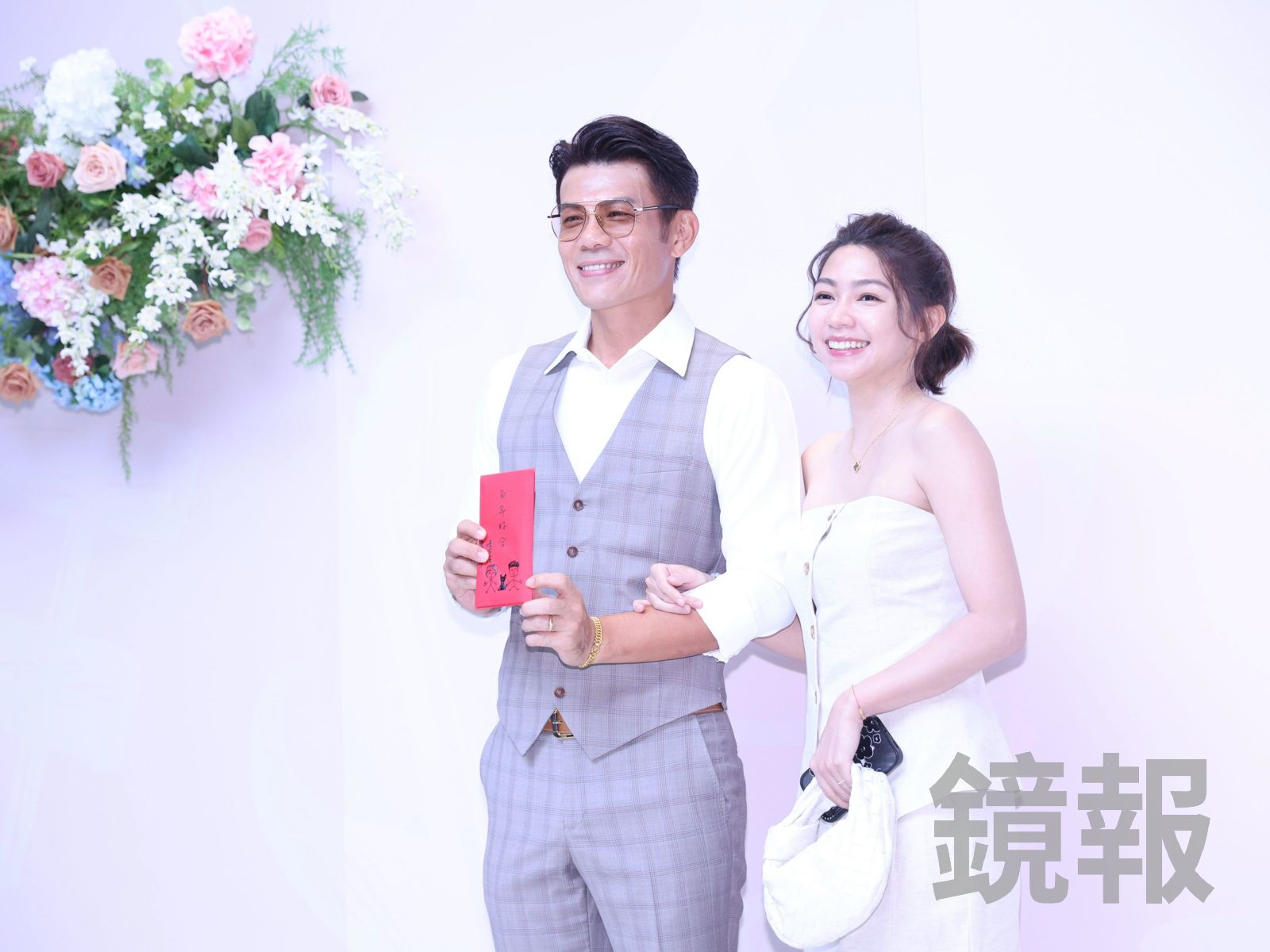 陳志強、曾智希夫妻出席林逸欣、Tony婚禮,送上5位數紅包。劉耀勻攝