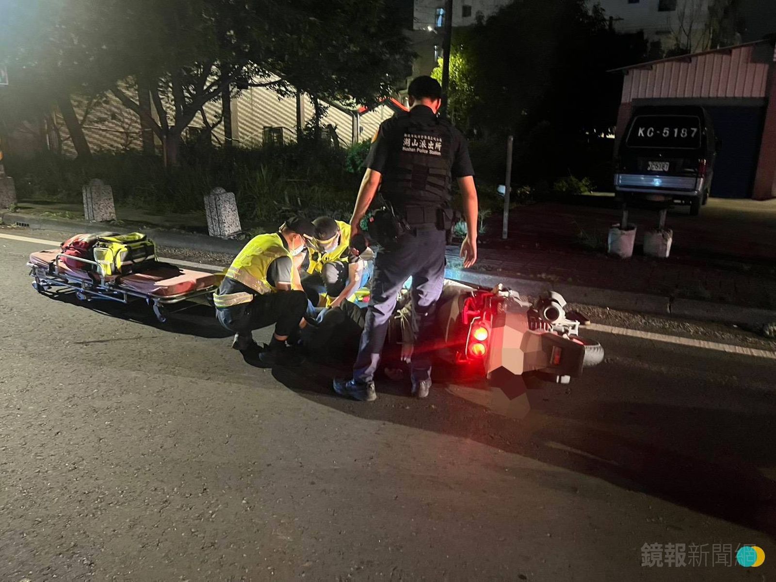 警消獲報到場發現王男已經失去生命跡象。警方提供