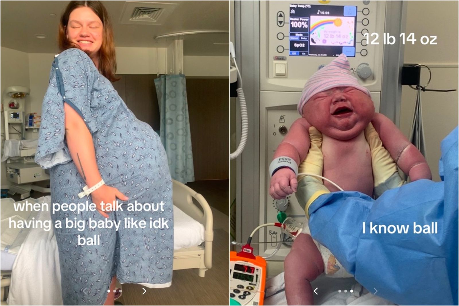 早產兒卻超重!四寶媽30歲生日「生下近6公斤巨嬰」…出生瞬間震撼全醫護