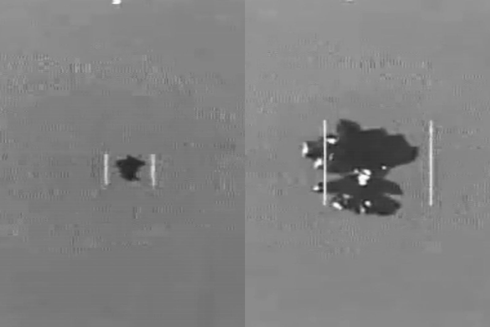 美國戰爭部公布新UFO影像!「不明飛行物」空中飄浮 詭異畫面曝光