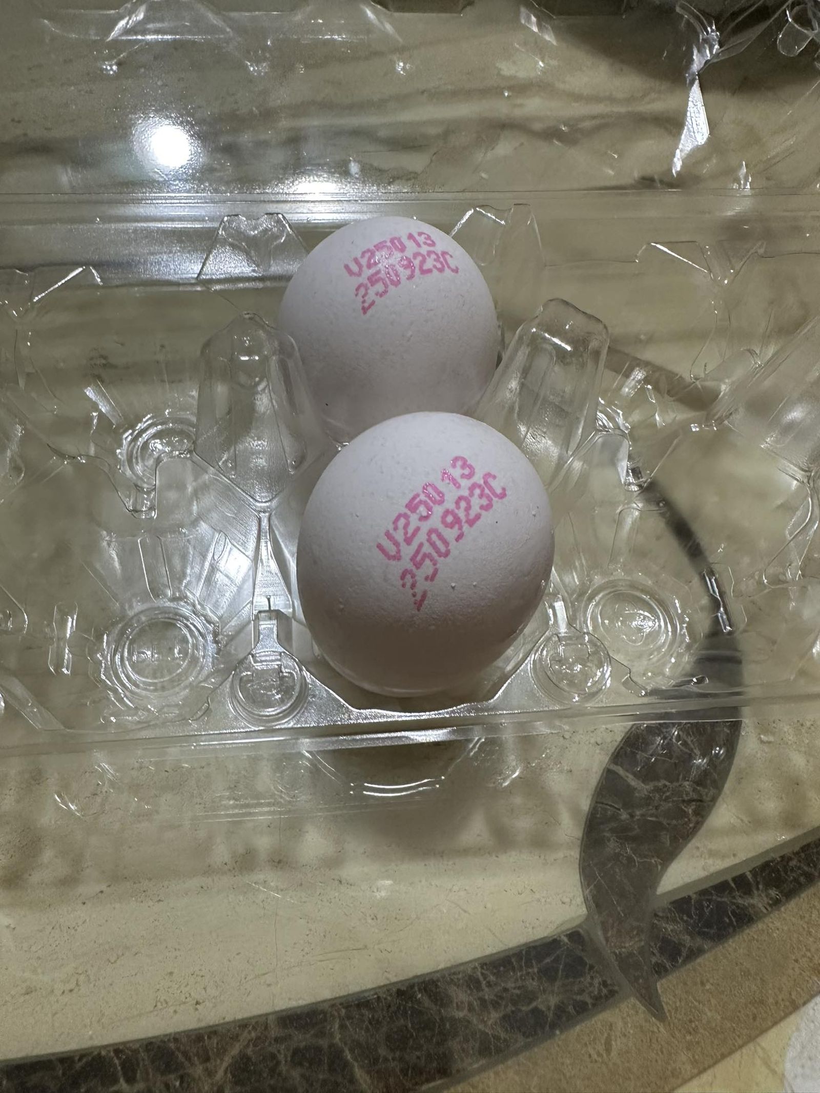 雞蛋溯源編碼。圖／翻攝自FB／我愛全聯—好物老實說