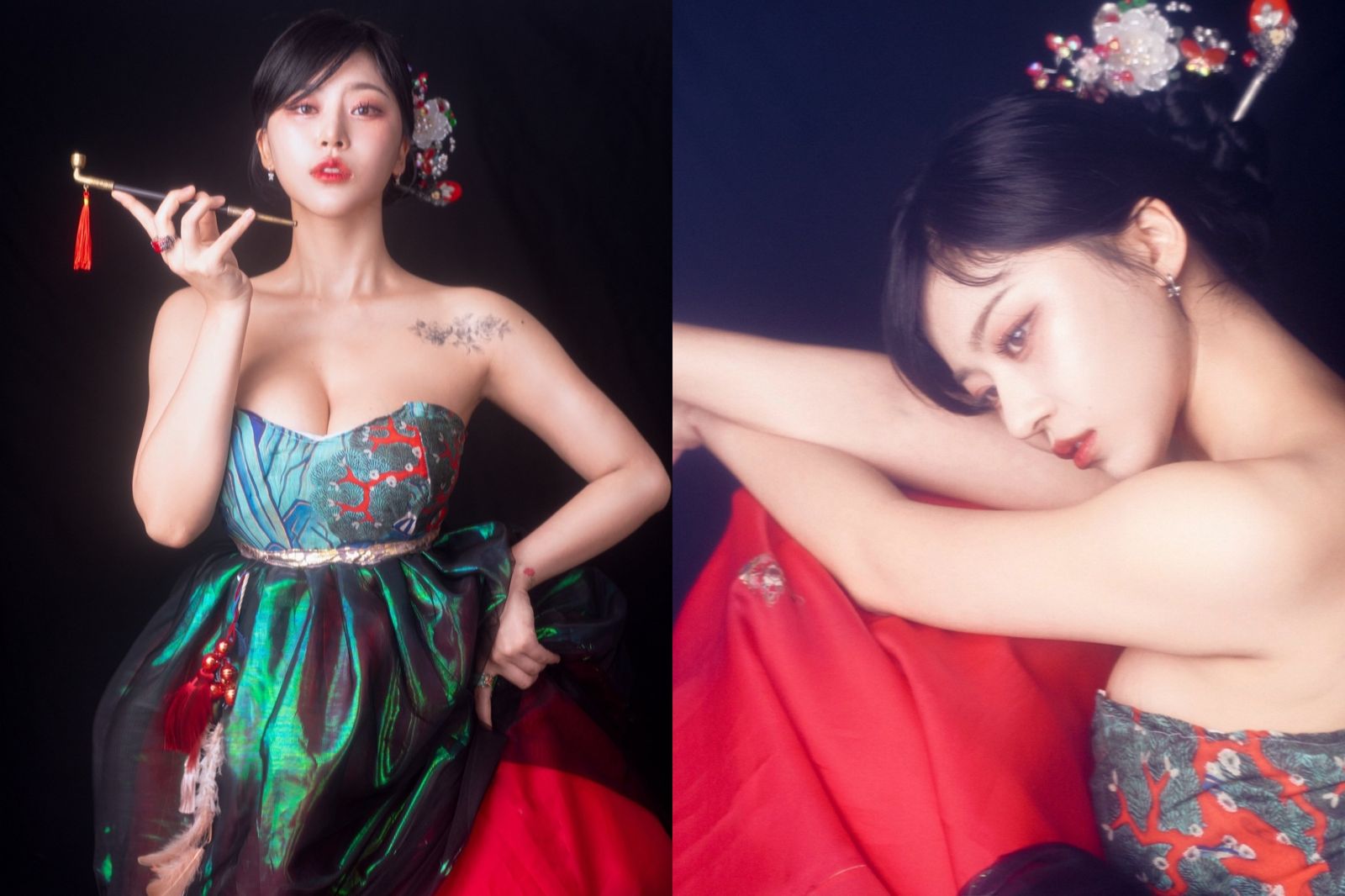 左肩刺青藏噩夢！最辣女巫盧瑟妃被逼刺前夫名　19歲遭巫師騙孕墜家暴地獄