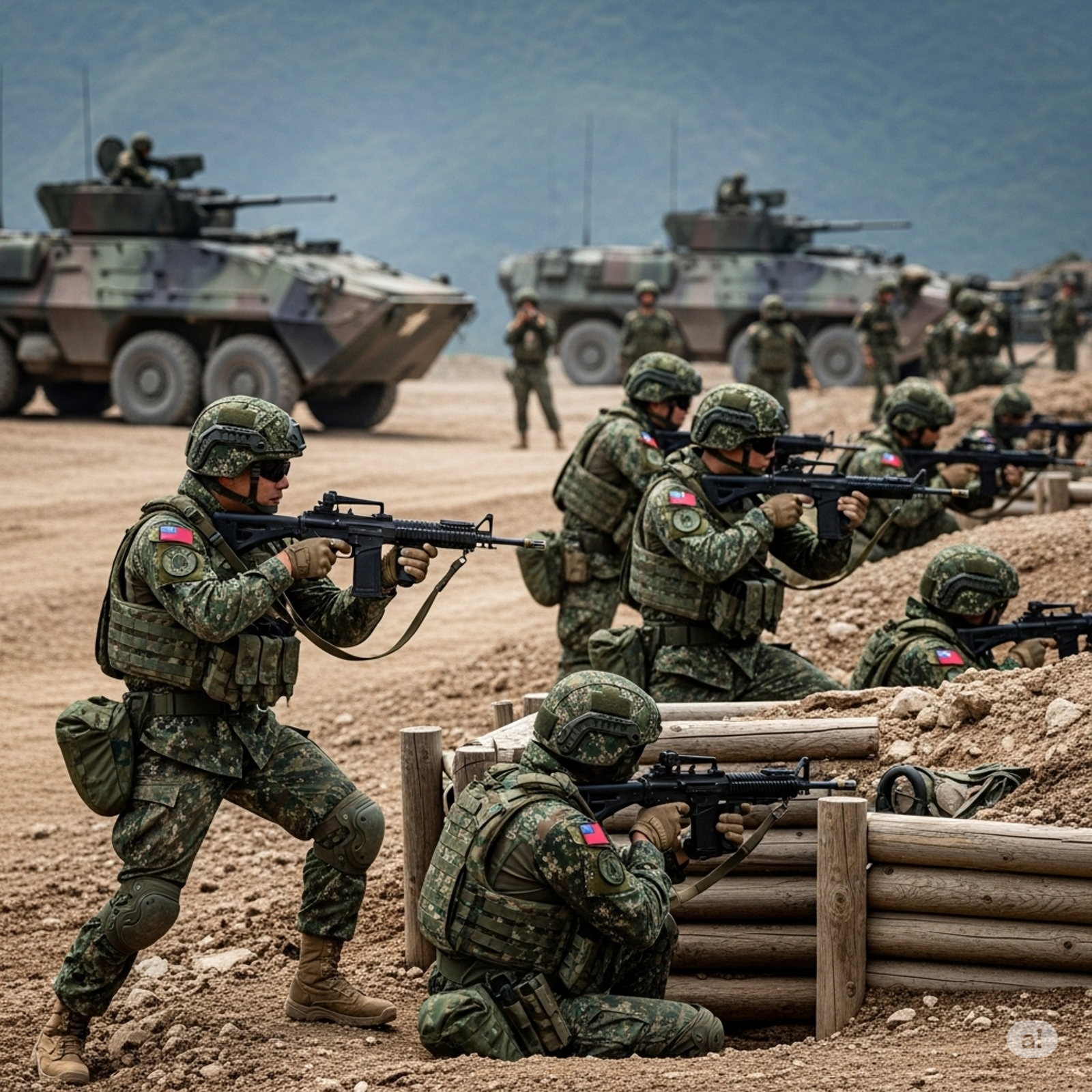 全旅擴編動員　漢光實兵演習拉出全民防衛縱深