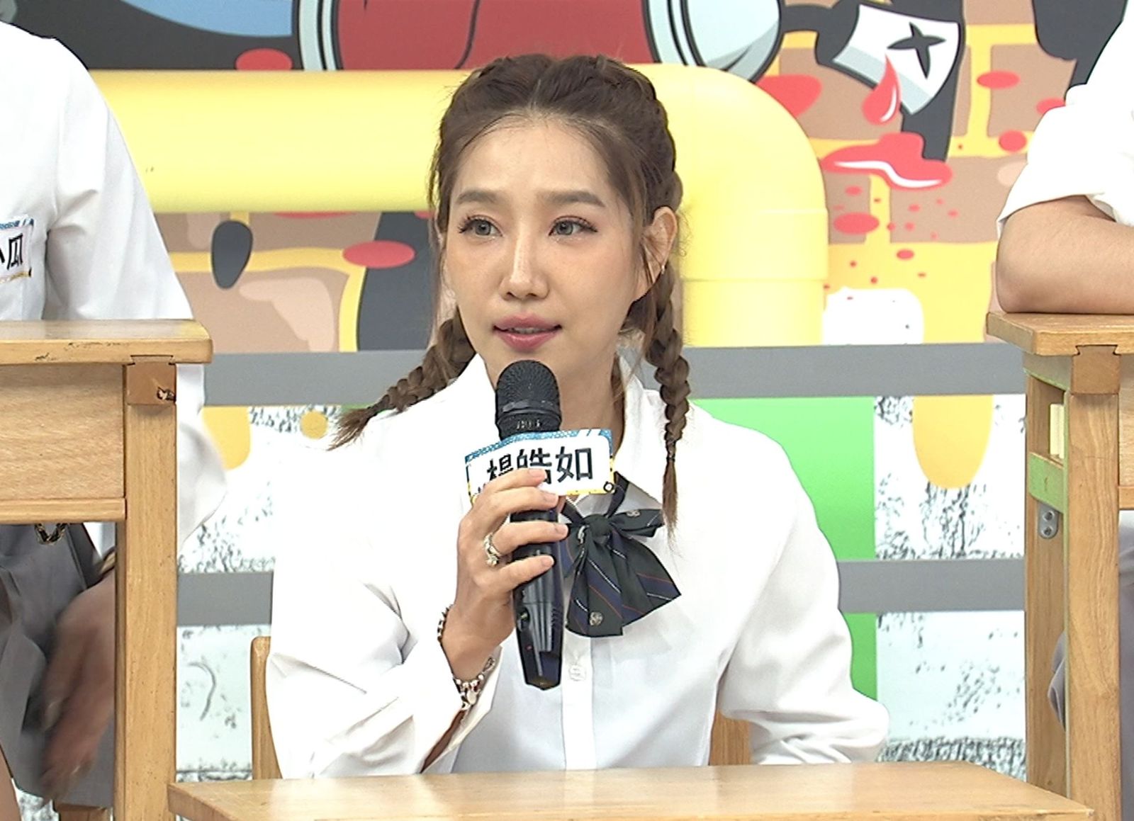 楊皓如認為日本女生的反差很大。中天提供