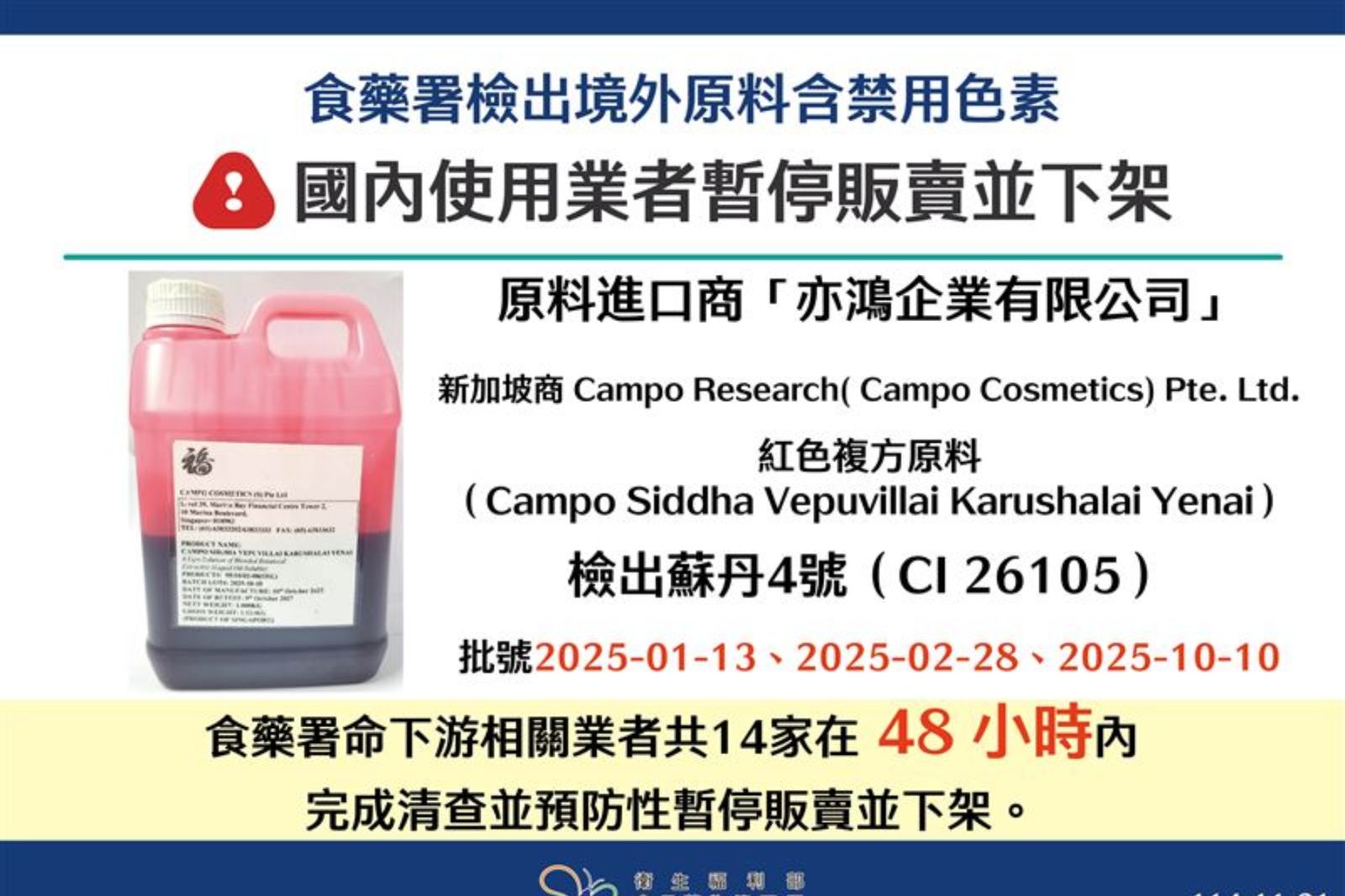 潤唇膏摻蘇丹紅！古寶無患子發聲：全面回收、退款　食藥署因1點轟「詐欺行為」