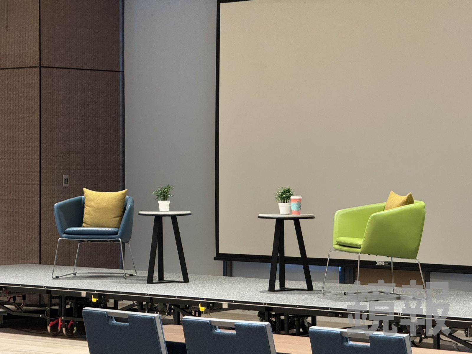 國民黨主席鄭麗文、民眾黨主席黃國昌的「鄭黃會」，明日下午3時將於新莊凱悅嘉軒酒店2樓登場。（圖／李奇叡攝）