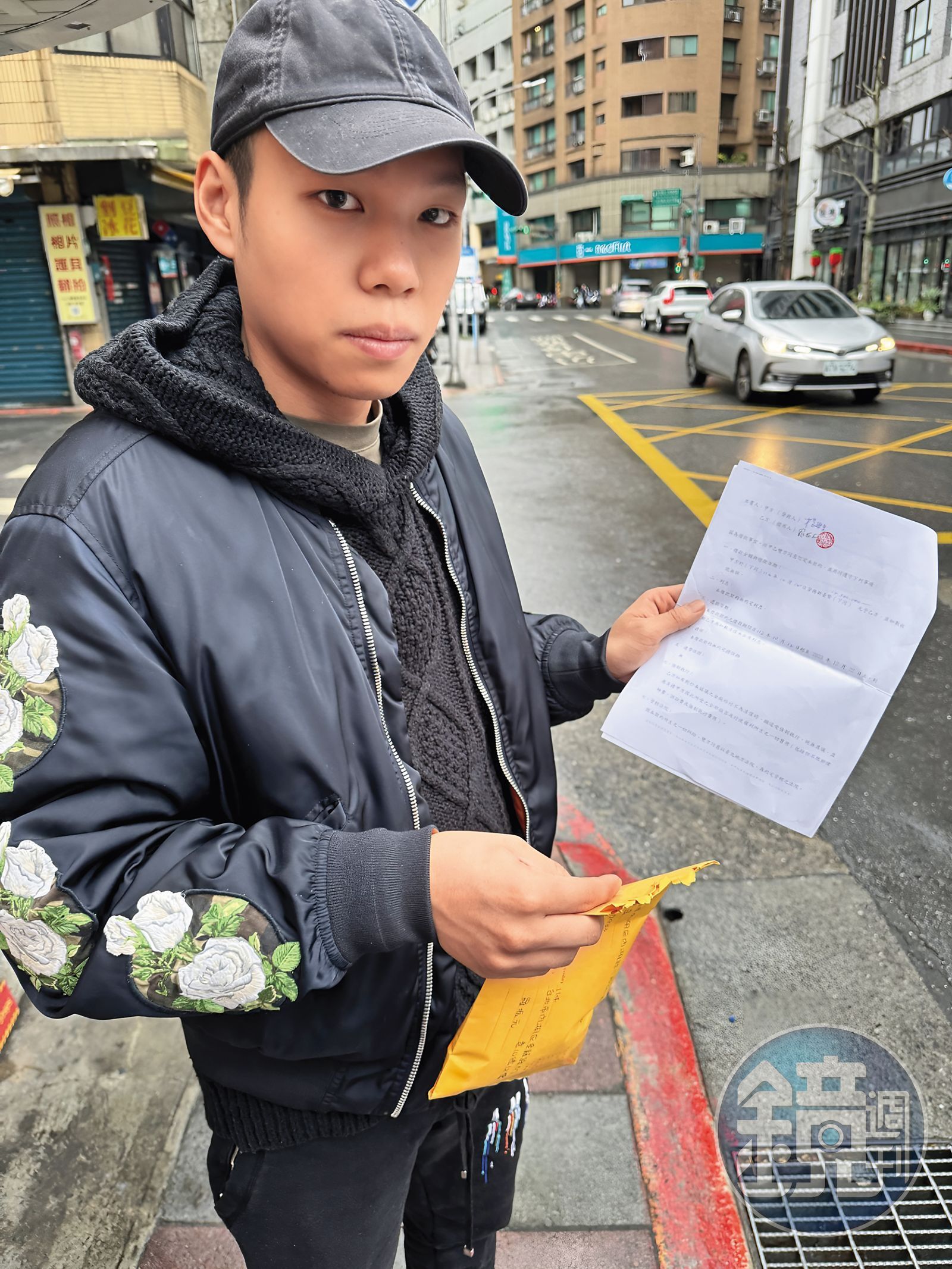 極品海鮮宴廳董事兒子羅振元。鏡週刊