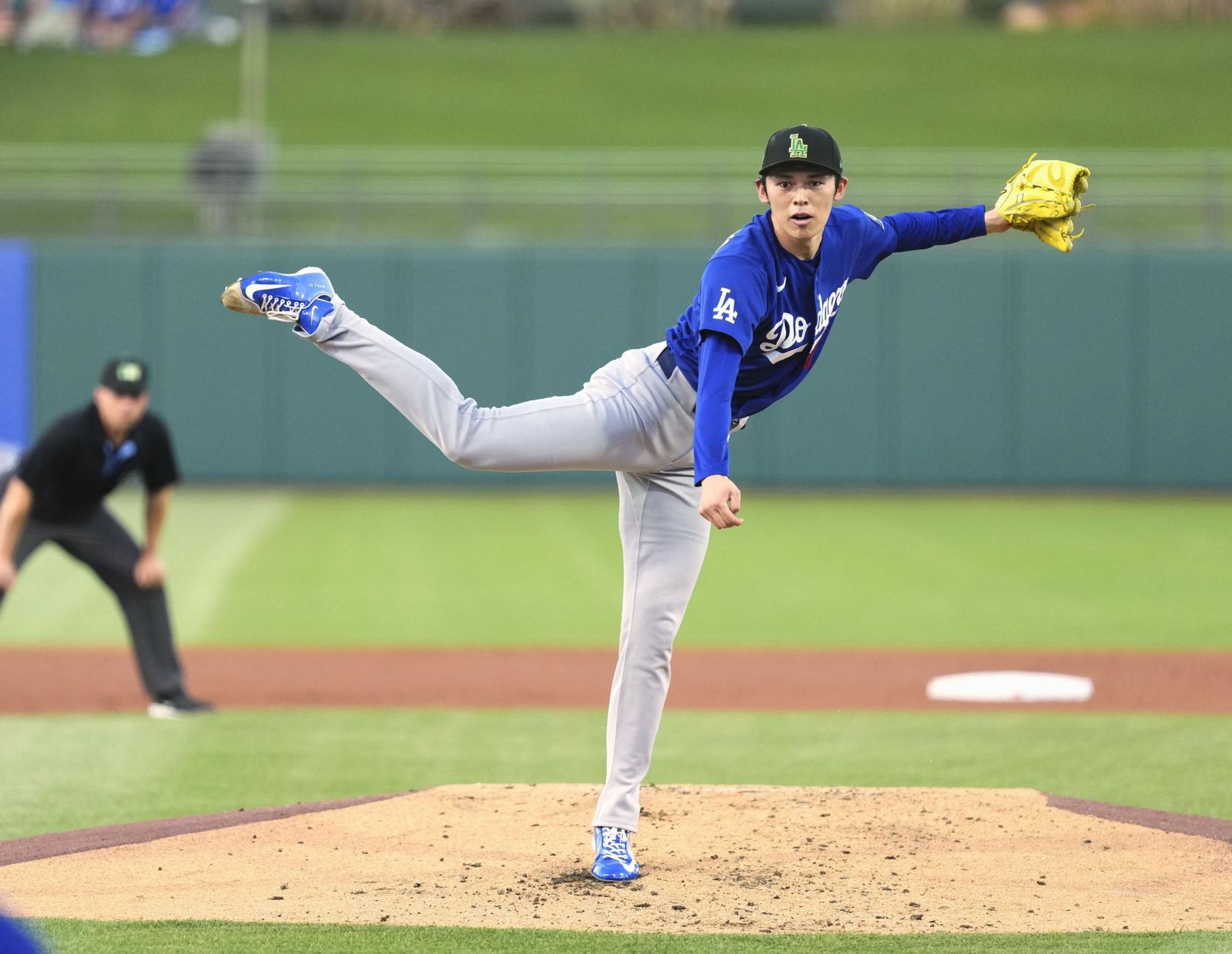 控球大走鐘！佐佐木朗希狂送8次保送　道奇先發輪值地位亮紅燈