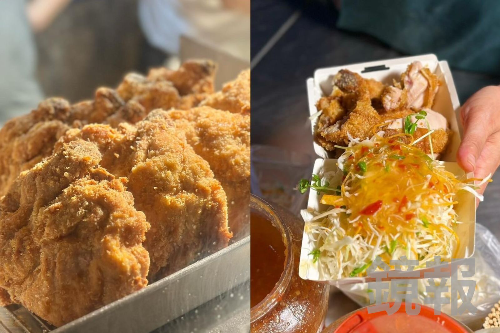 正男報食事／公館夜市必吃「龍哥無骨雞腿排」！咔滋酥脆又夠味、生菜還能免費續