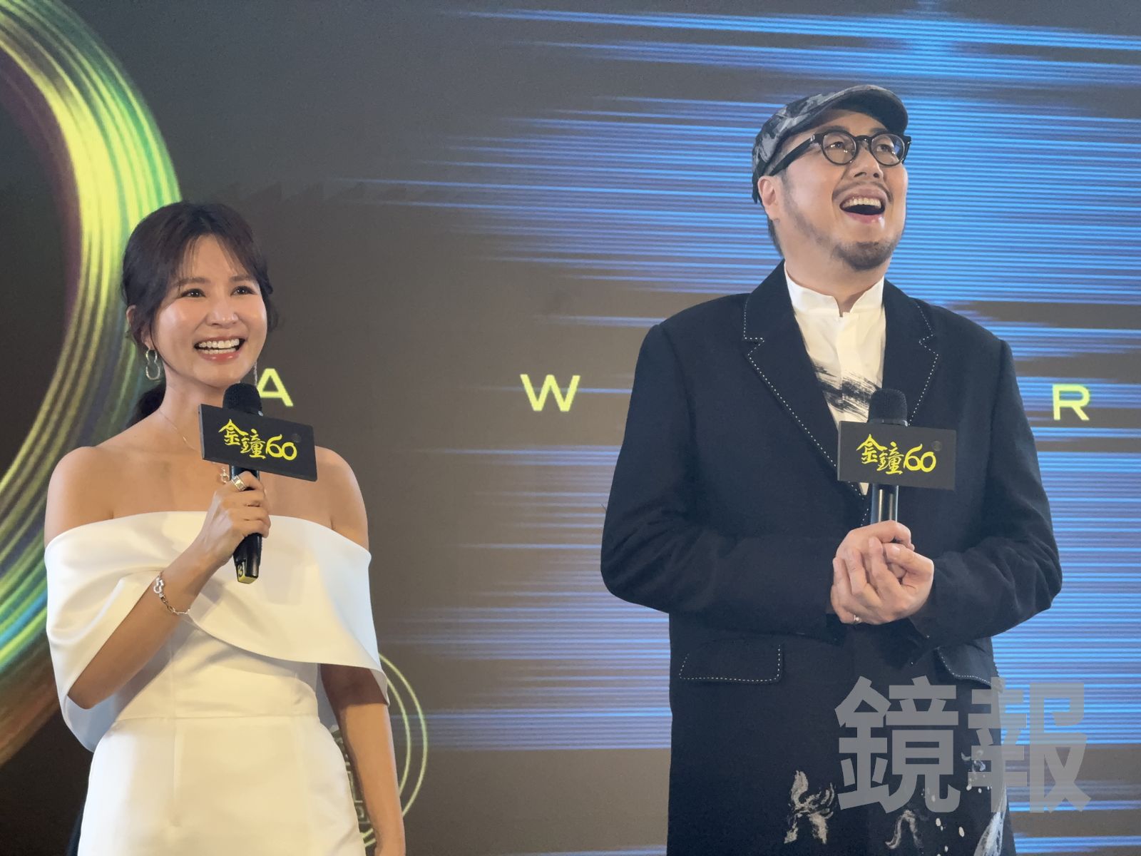 吳怡霈、林哲修分享主持廣播時的故事。潘佳琪攝