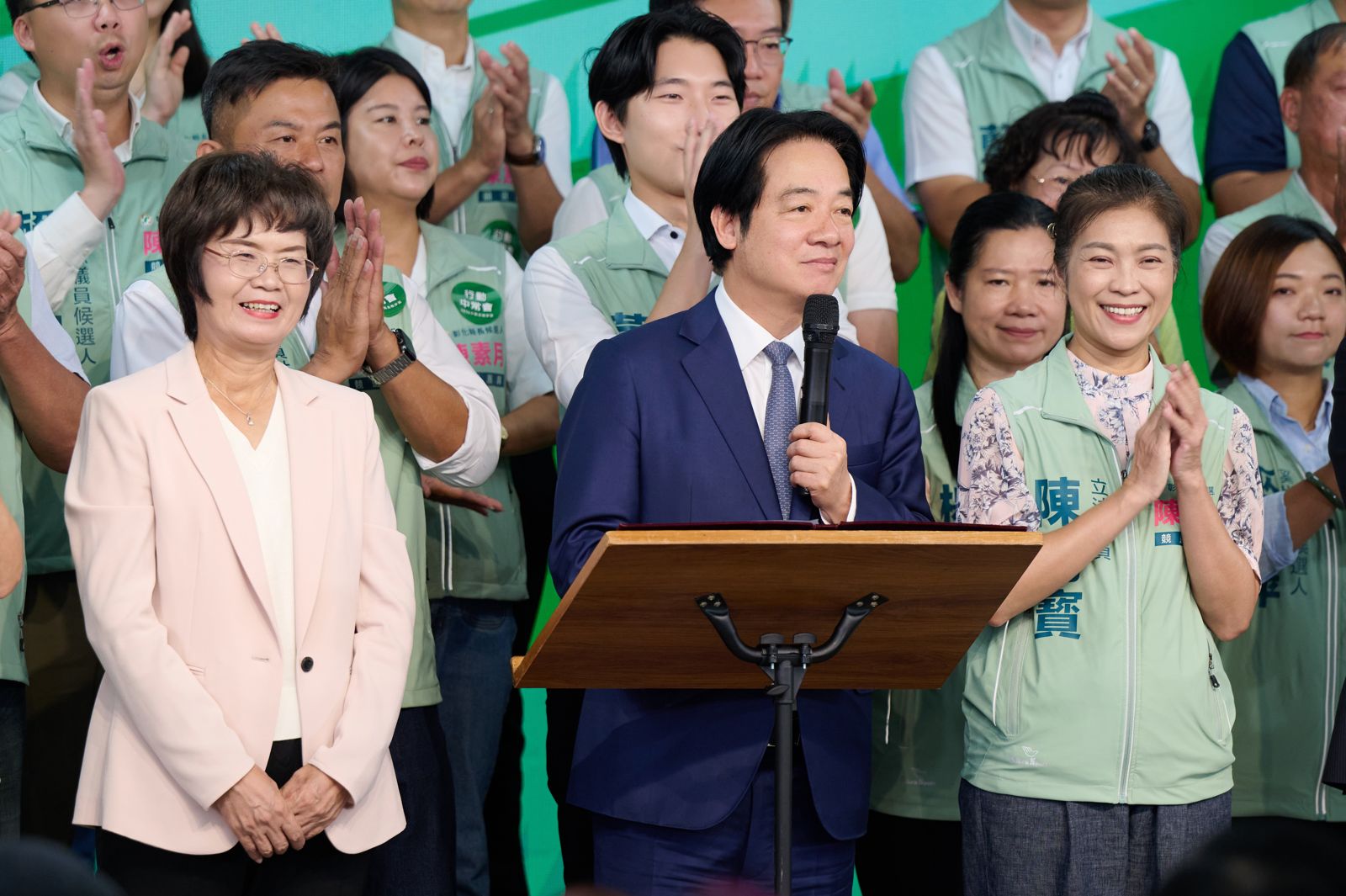 分析/彰化變綠地?陳素月穩居領先不打仇恨牌 冷處理魏平政、邱建富