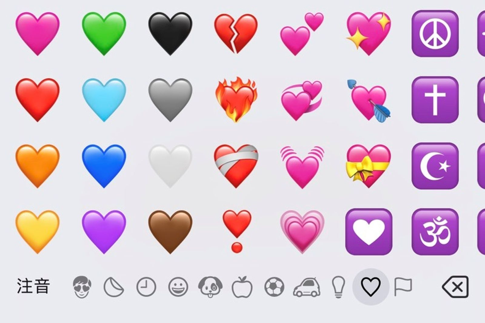 七夕「愛心Emoji」含意差很大!曖昧對象收這顏色快告白