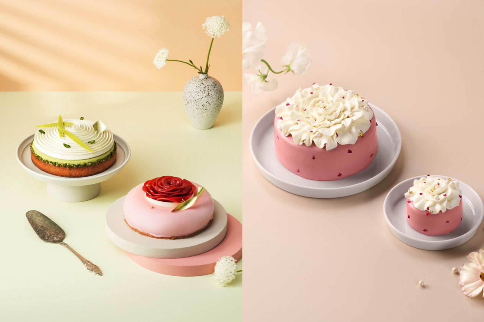 母親節寵媽必選!珠寶盒、誠品行旅「花園系蛋糕」美到捨不得吃