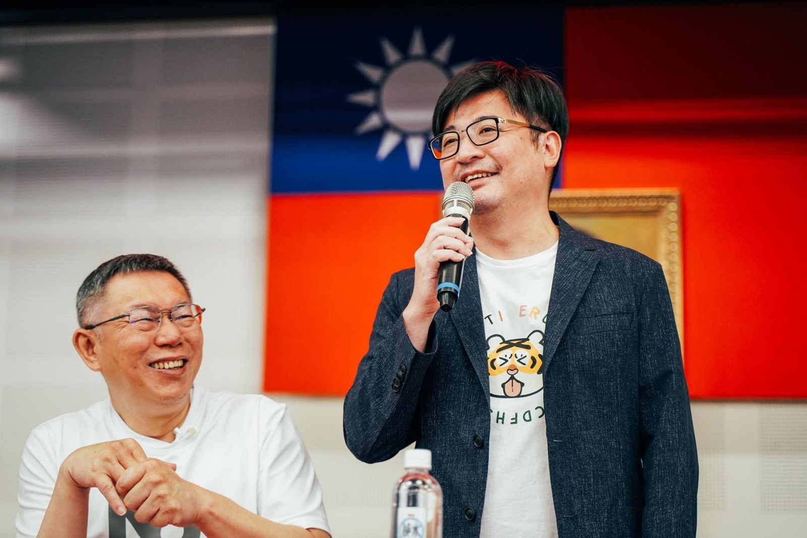 民眾黨成立彰化黨部「多名藍要角現身」　謝典林：2026要有禮讓白營心理準備