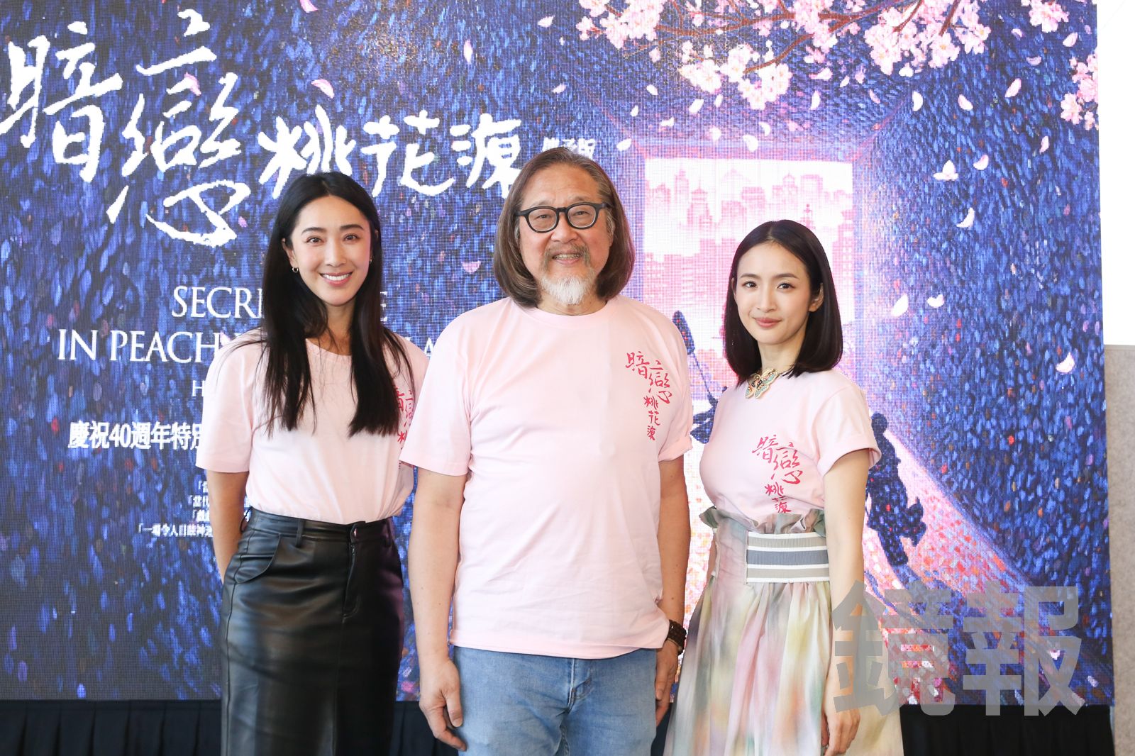 賴聲川(中)找來隋棠(左)、林依晨兩大戲劇女神同台。董孟航攝