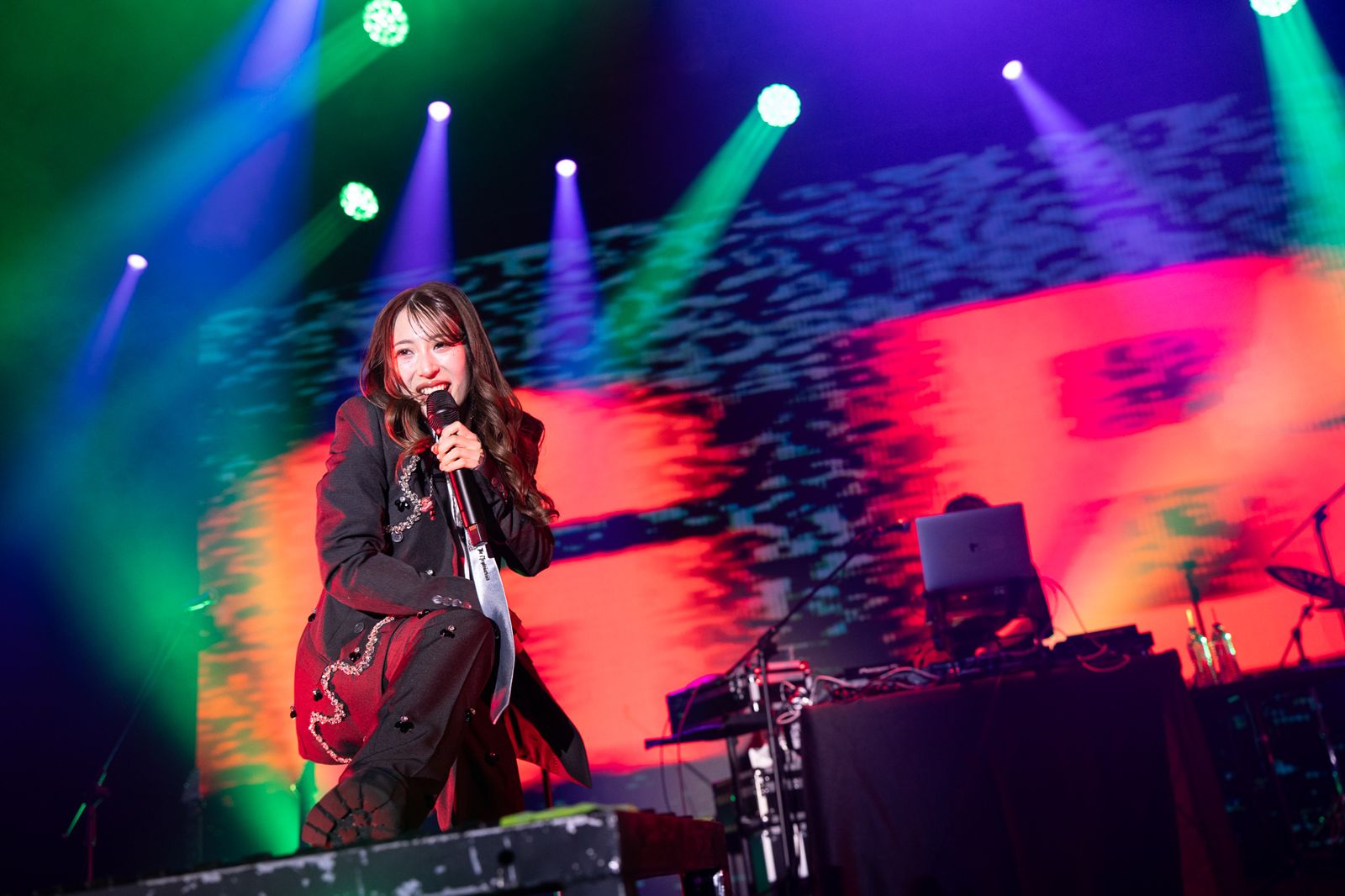 茉ひる Mahiru日前在台開唱。Liestear Photography、ICON Promotions提供