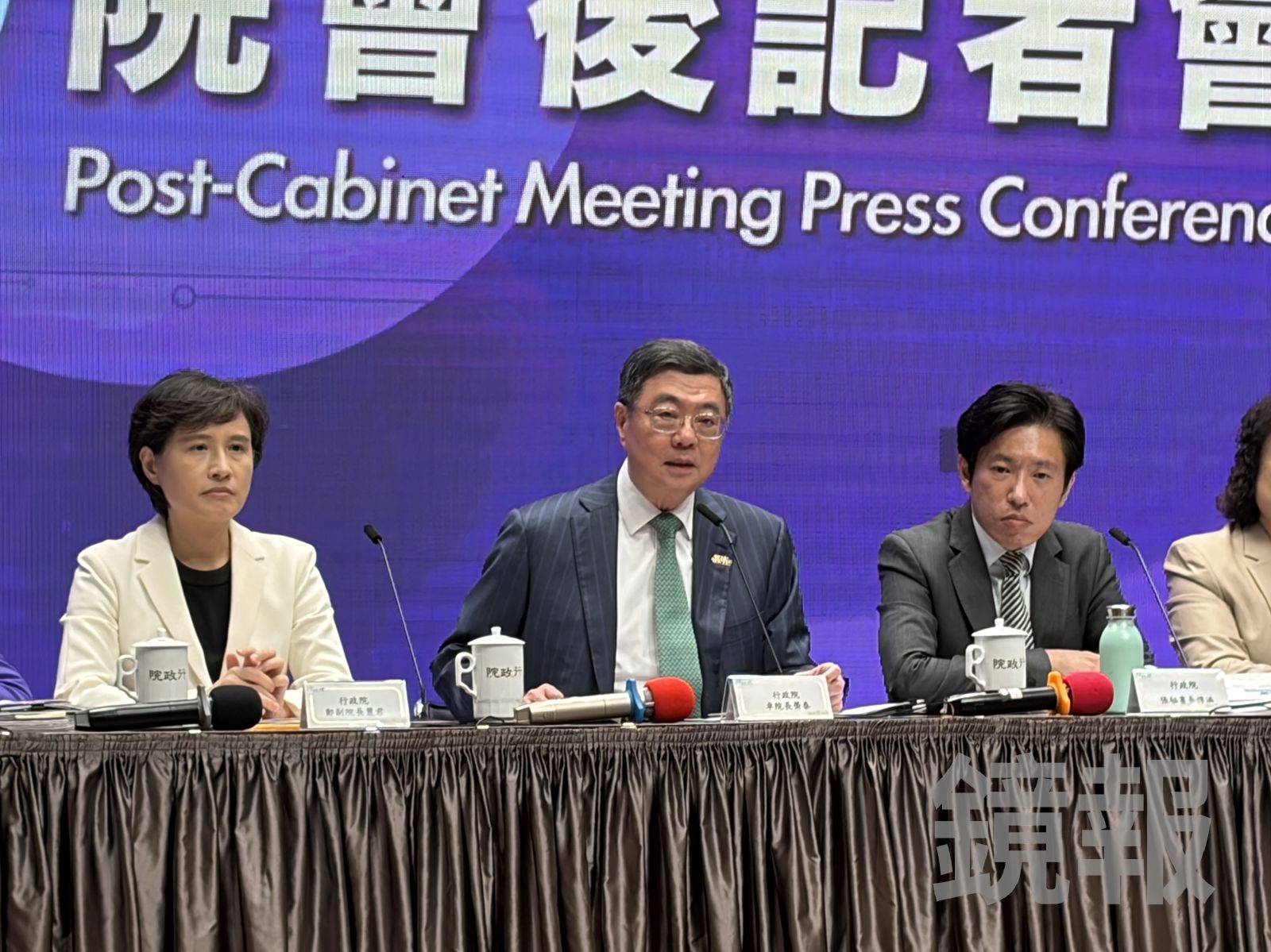 指不副署是勇氣與義務 卓榮泰:若無否決權、國家恐變「在野獨裁」