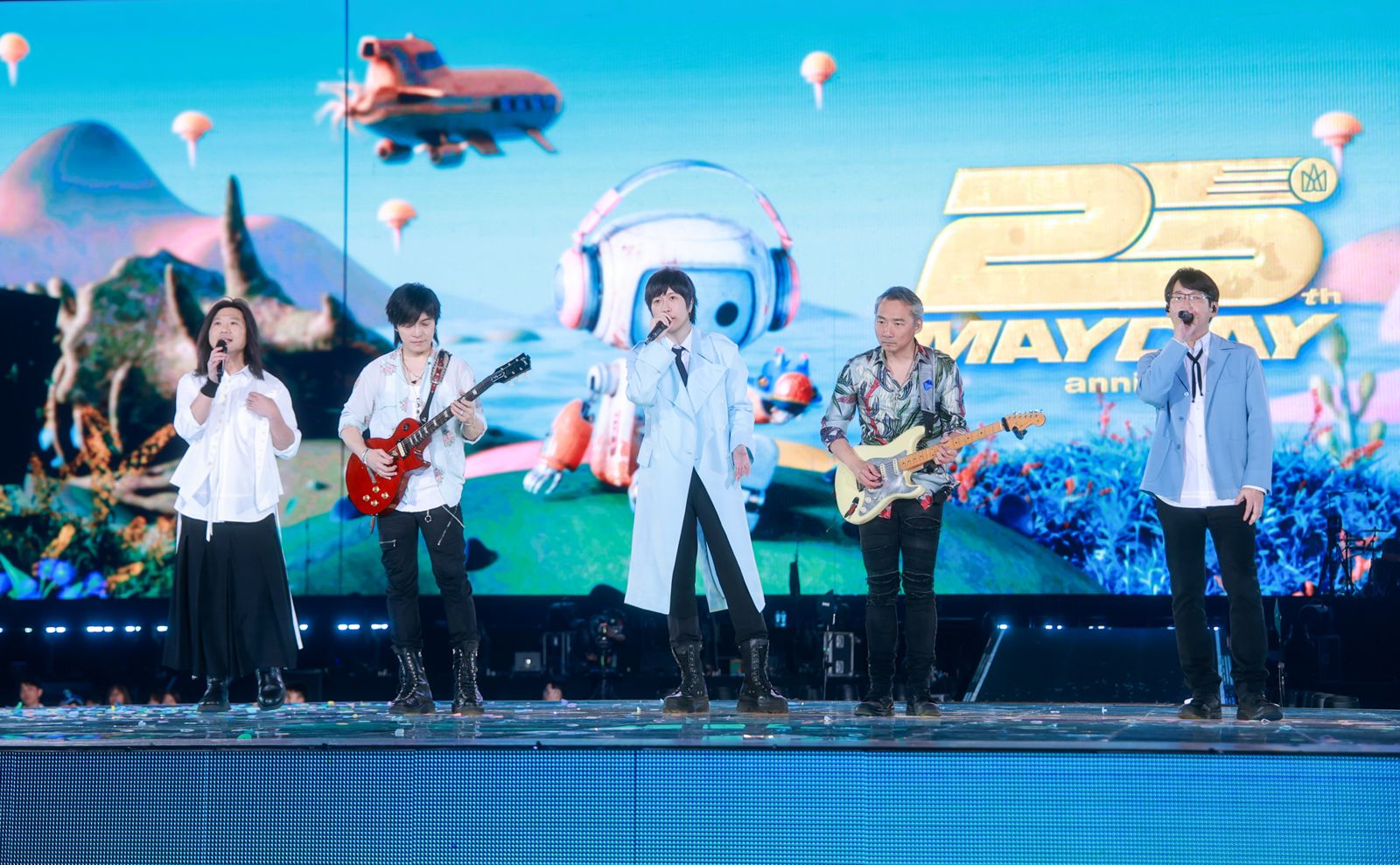 五月天12月底將在台中舉辦跨年演唱會。相信音樂提供