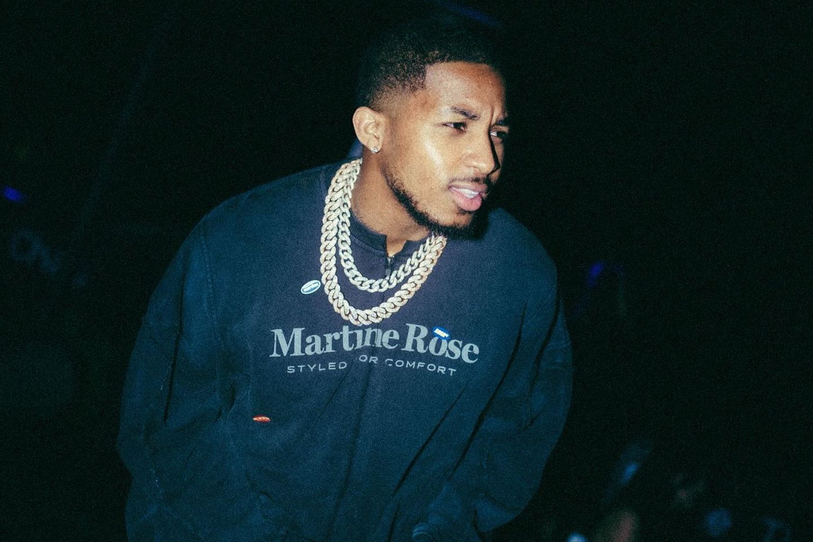 饒舌歌手DDG涉嫌對前女友海莉貝利動粗。翻攝DDG IG