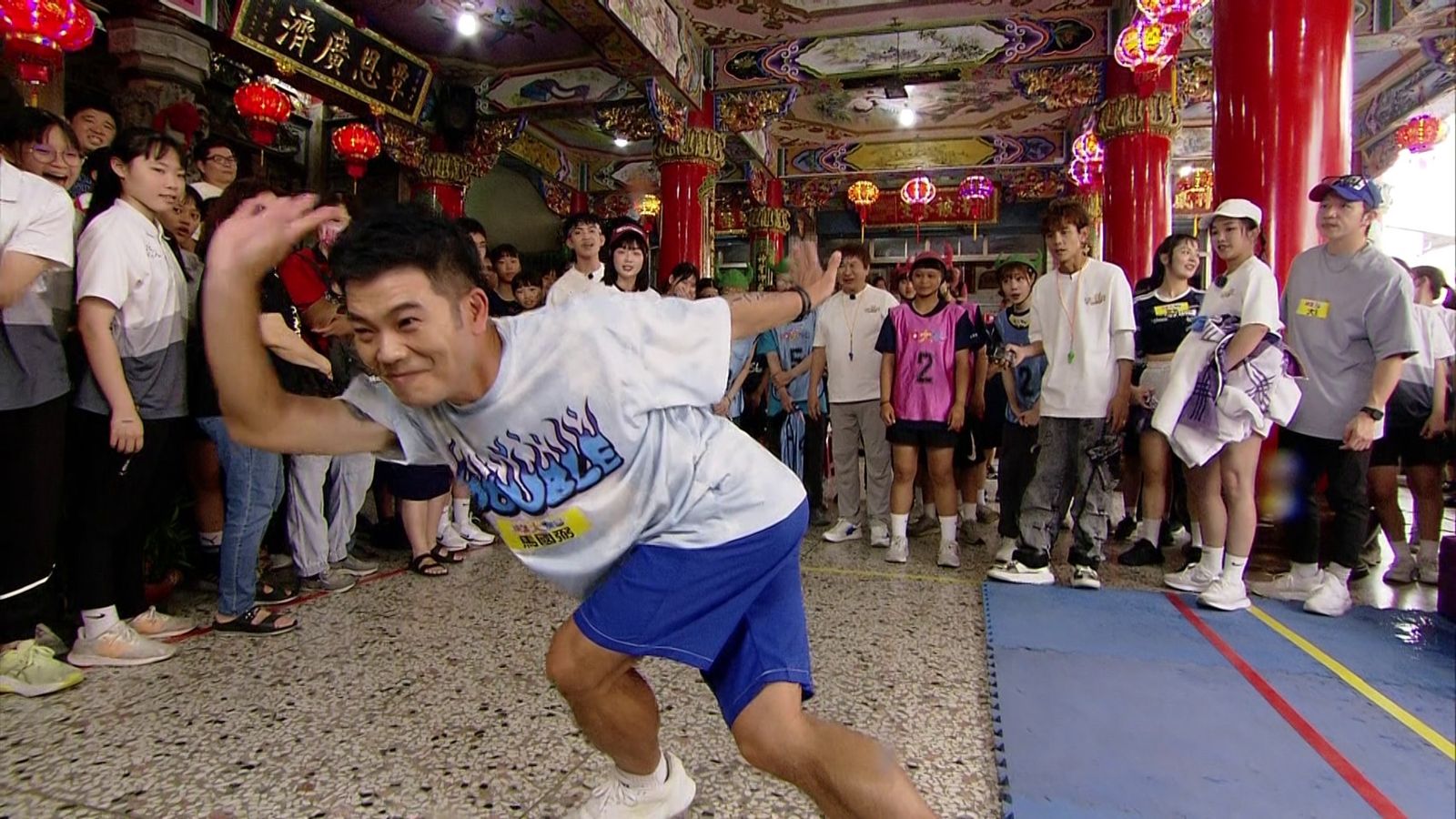 馬國弼勵志精神獲得滿堂彩。民視提供