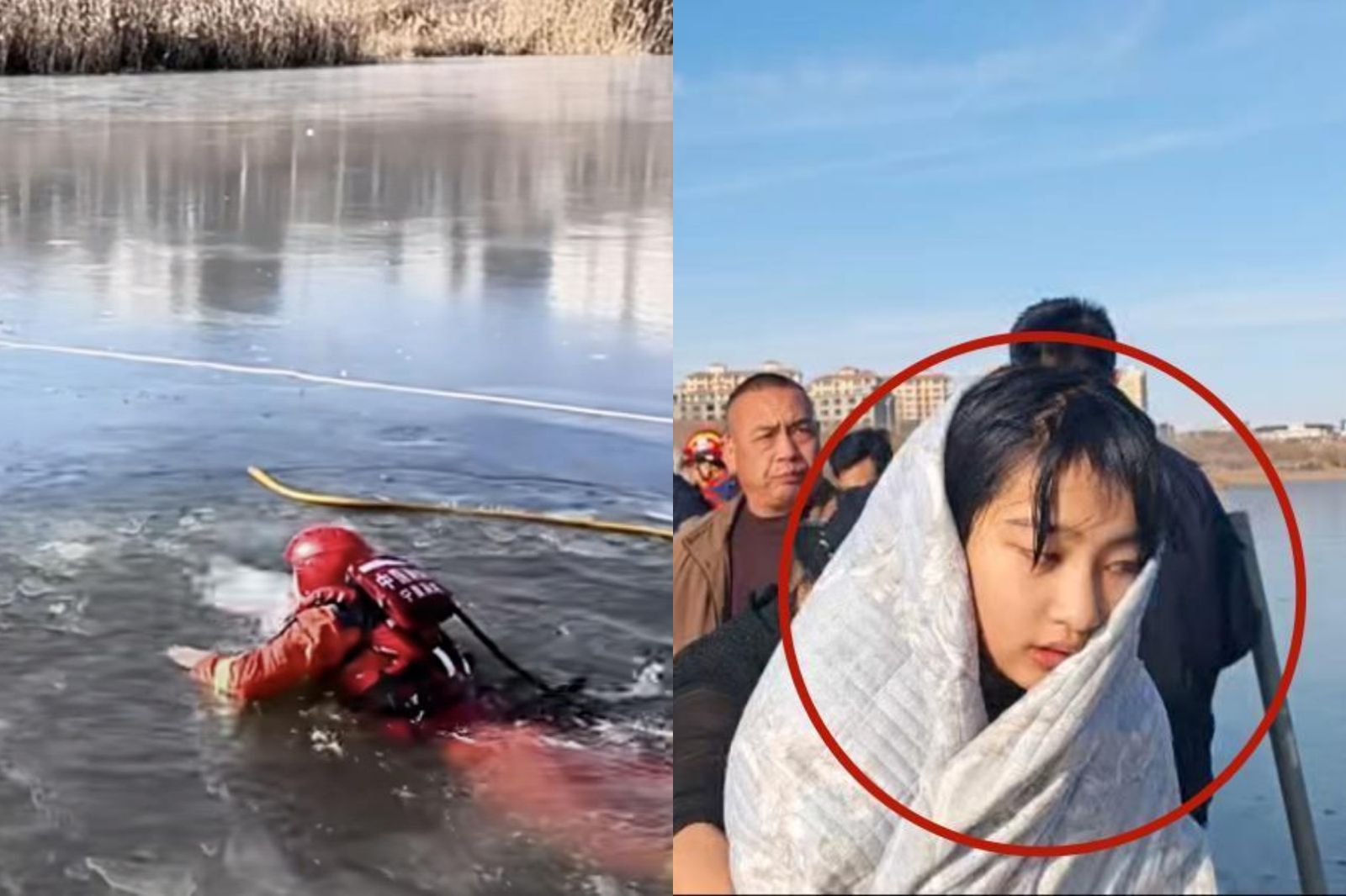 4歲童掉冰窟！13歲少女「挺身救人」不邀功　回家超淡定：被灑水車弄濕