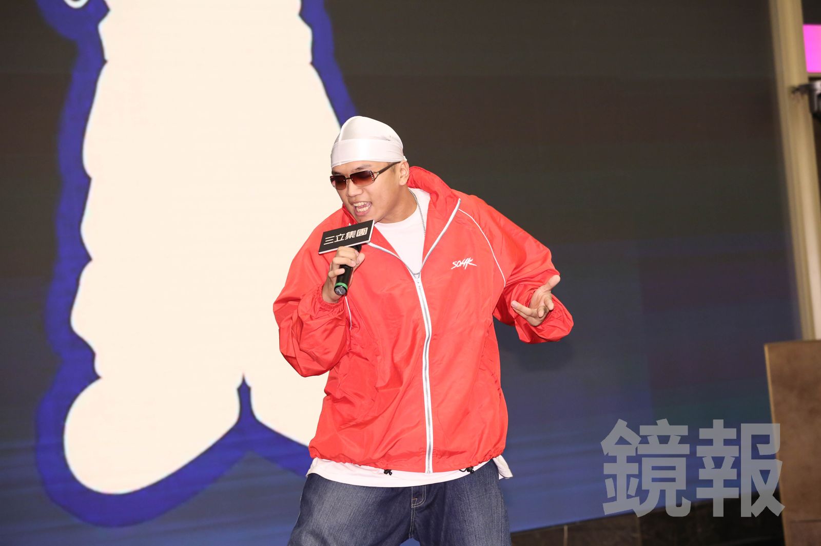 《大嘻哈時代3》阿跨面。李鍾泉攝