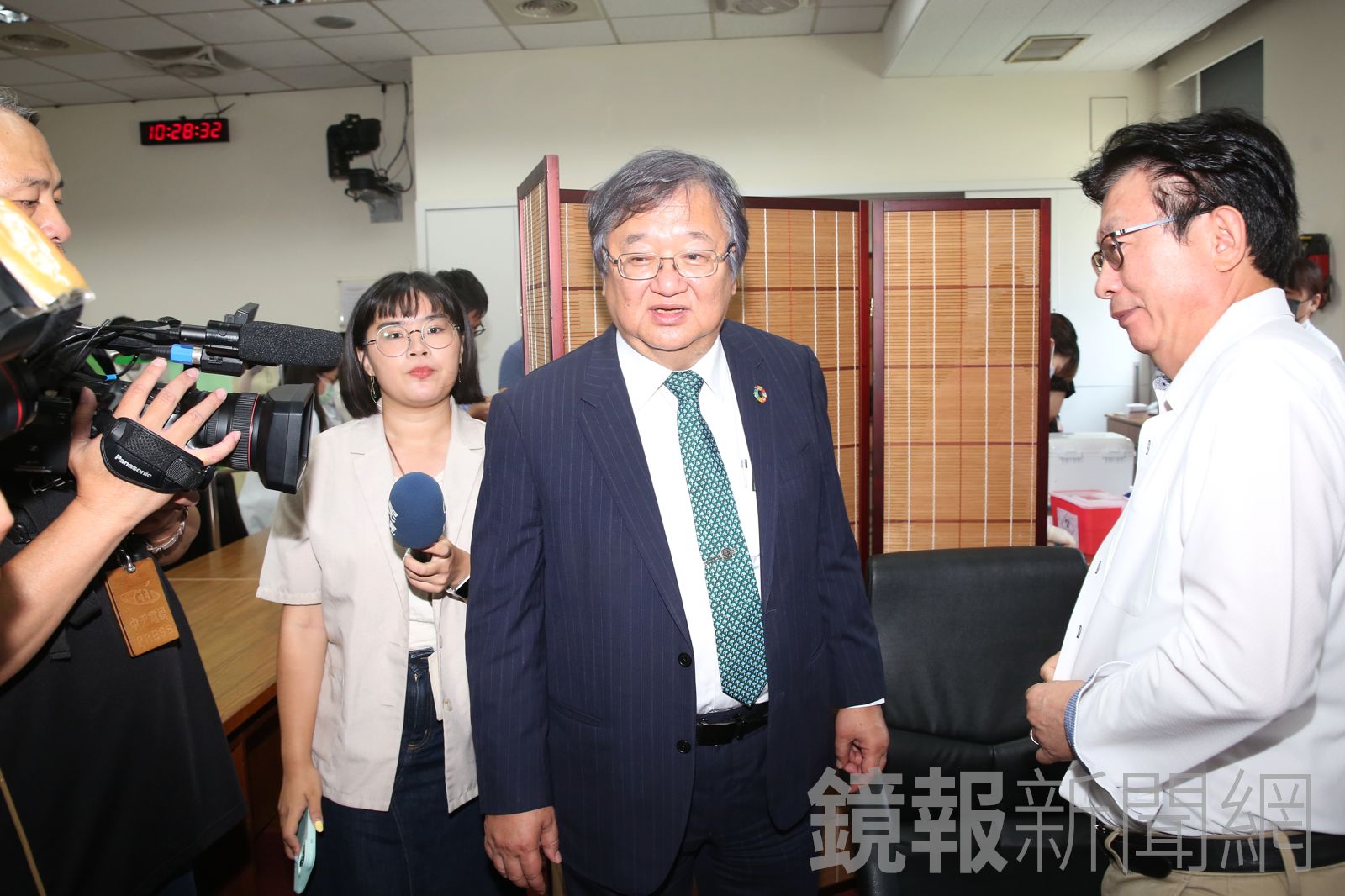 衛福部部長邱泰源遭點名下台。圖/董孟航攝