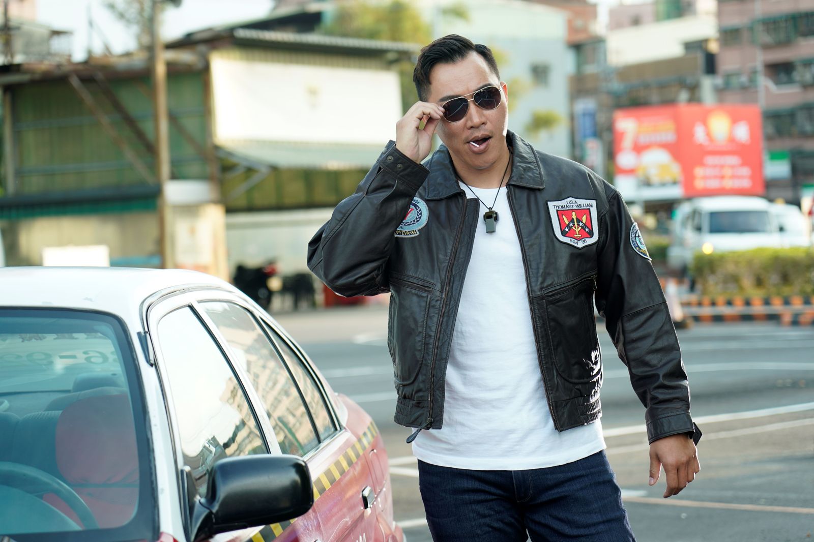 郭泓志《捍衛戰士》「湯姆郭魯斯」上身，飾演何百芮的教練。彼此影業提供