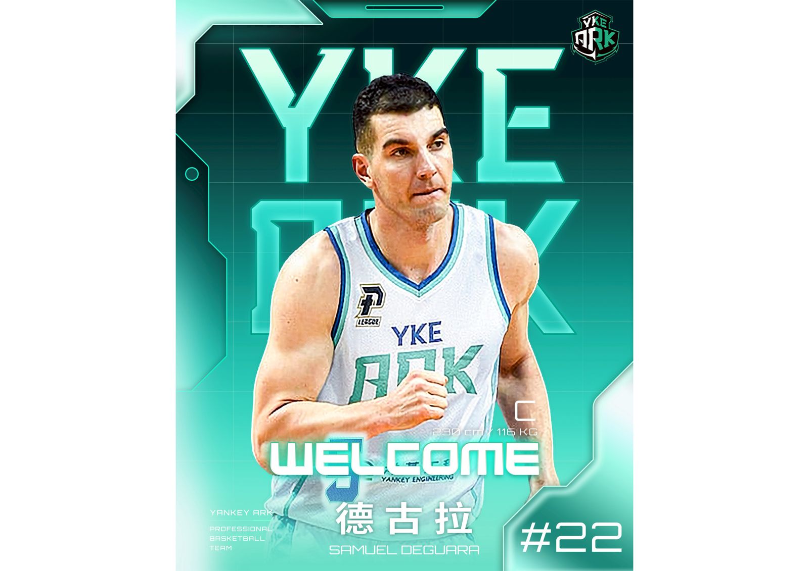 馬爾他巨獸！洋基工程簽下德古拉　230公分巨塔強化禁區戰力