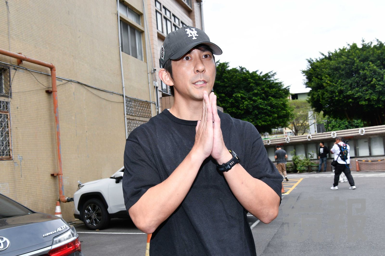 修杰楷因閃兵風波演藝工作停擺。攝影李智為