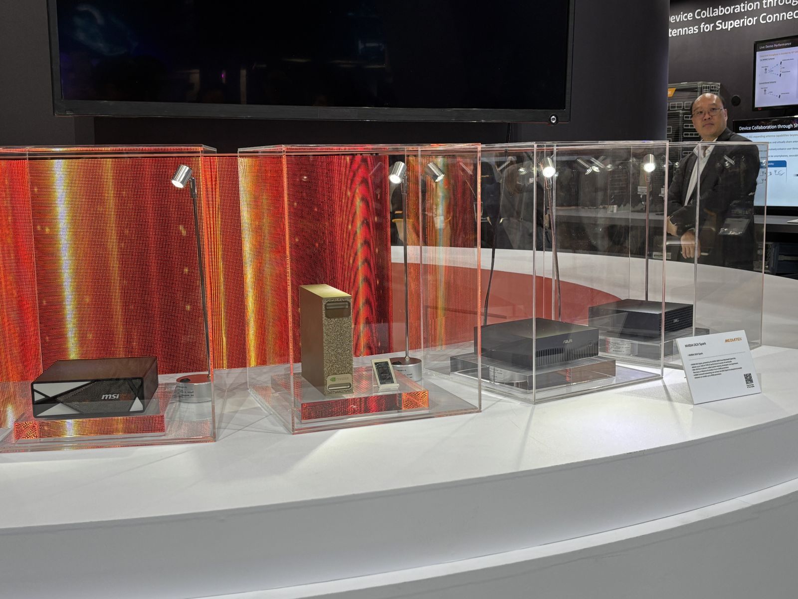 聯發科與NVIDIA策略合作NVIDIA DGX Spark的NVIDIA GB10 Grace Blackwell超級晶片。