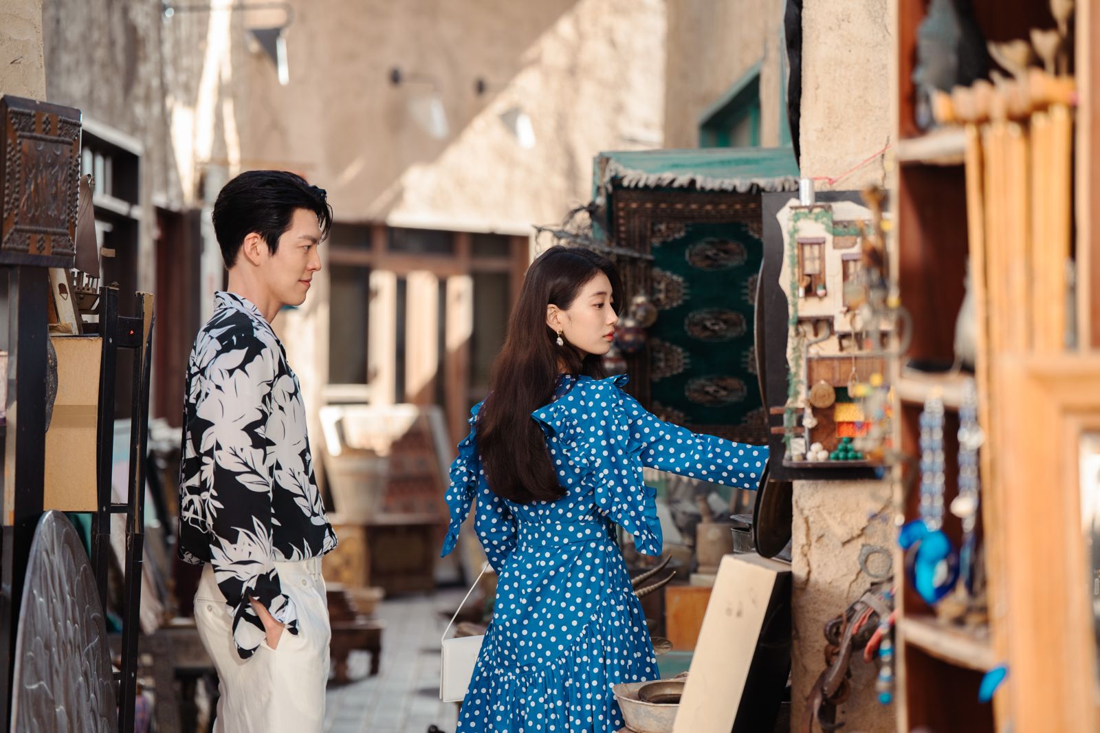 《許願吧，精靈》金宇彬、秀智。Netflix提供