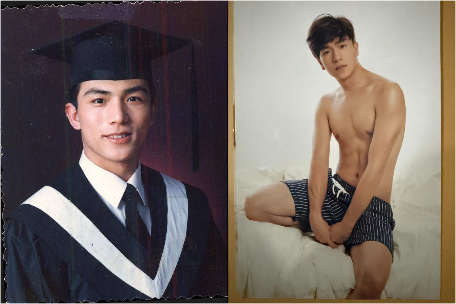 神仙顏值父子檔！嘉市前議員凌子楚年輕帥照曝光　網讚兒子「完美繼承基因」