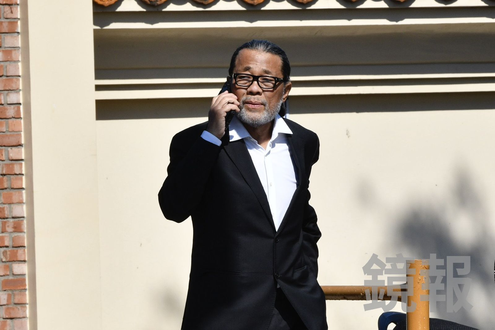 李屏賓出席顏正國告別式。李智為攝