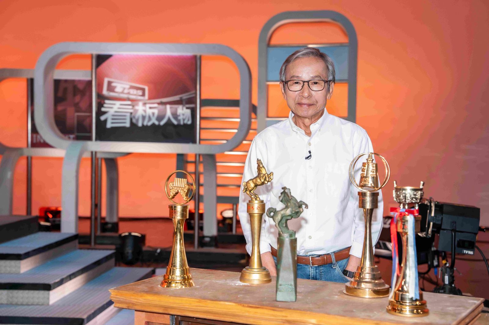 吳念真在節目中分享很喜歡舞台劇的原因。TVBS提供