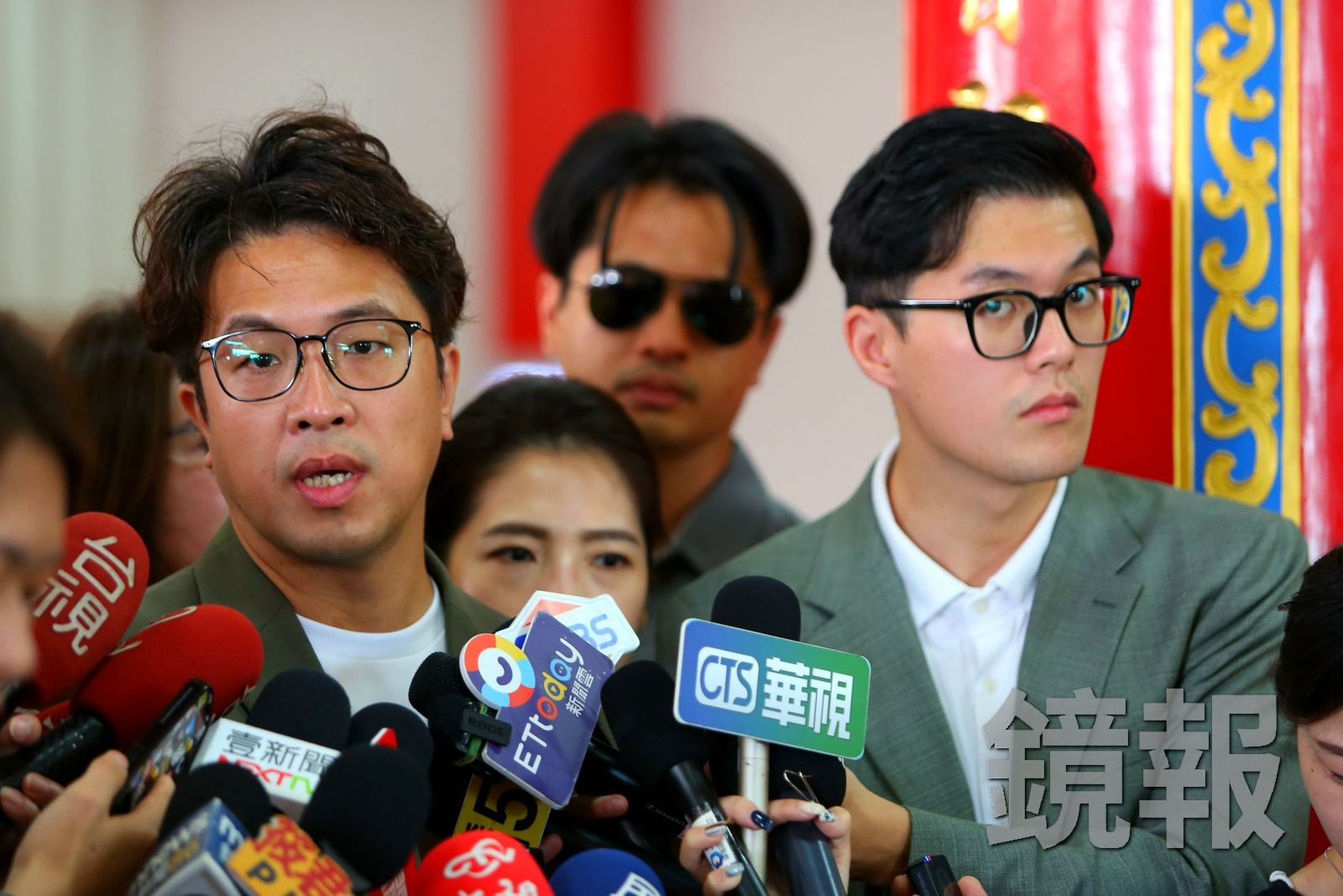 民進黨台北市長候選人沈伯洋表示,都更現在最大的問題是「入口很寬、出口很窄」,民眾容易進入都更程序,卻可能在招商、審議、核定及動工等環節受阻。攝影姜永年