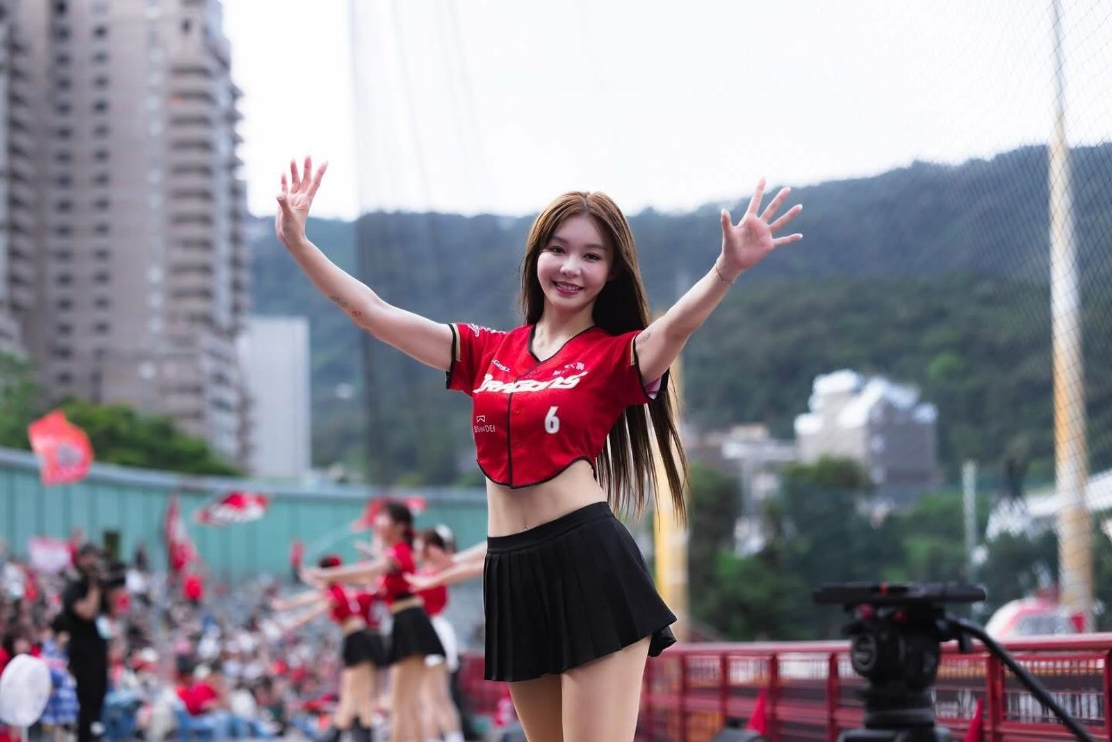 Dragon Beauties本土女神Yuri。球團提供