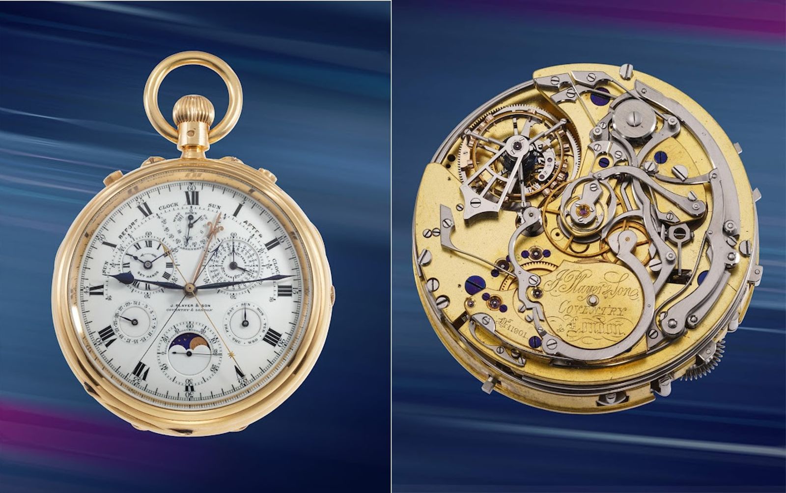 20世紀初的製錶黑科技?英製超複雜懷錶創拍賣世界紀錄 約8700萬成交震撼錶壇