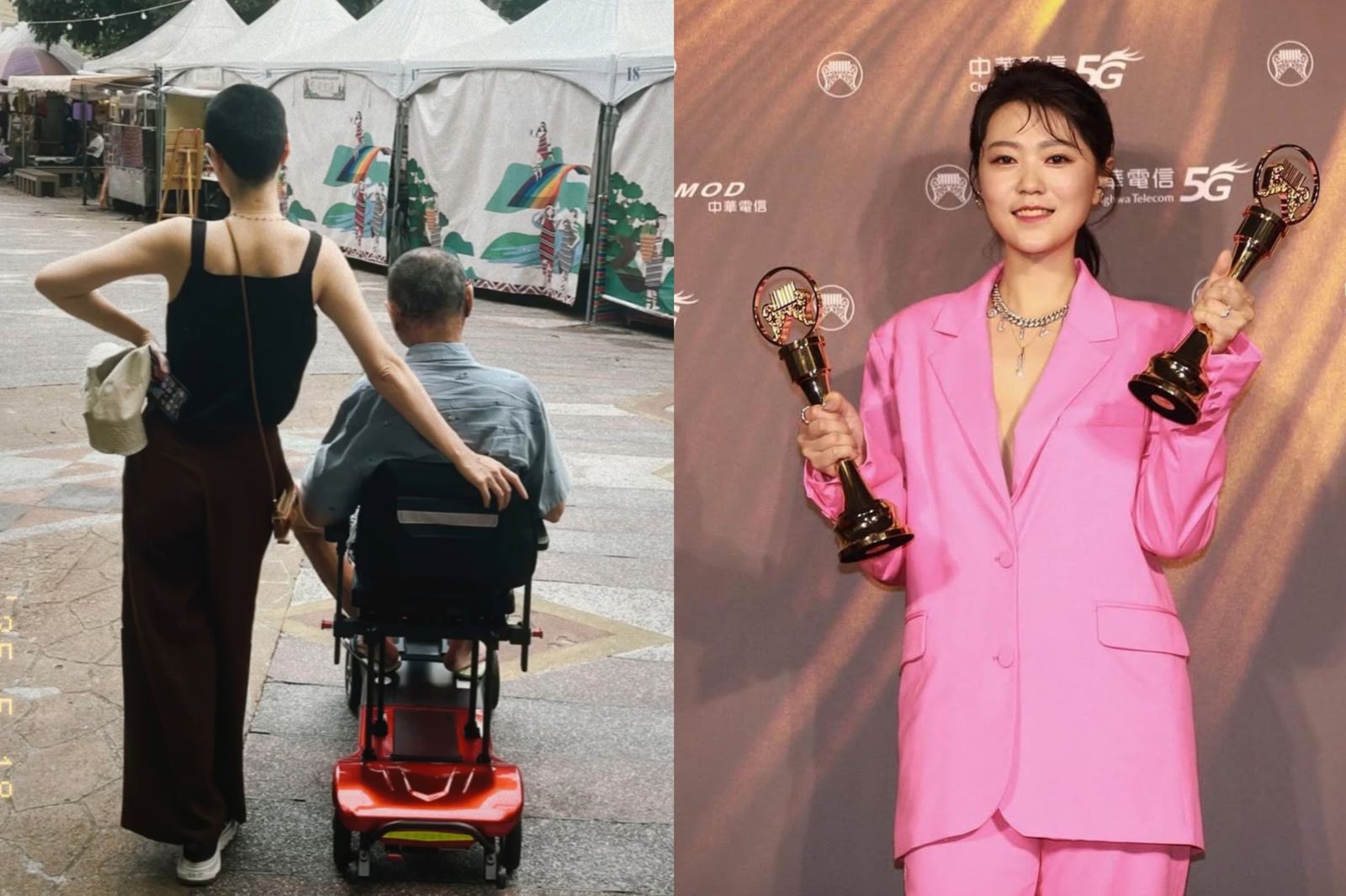 金曲歌后曹雅雯為父剃平頭　背後原因惹鼻酸