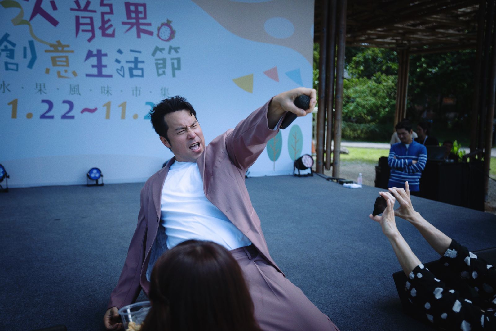 張孝全派對上遭「學弟」嗆聲　宇宙人小玉樂喊：要「轉運」了！方Q太自在即興加台詞