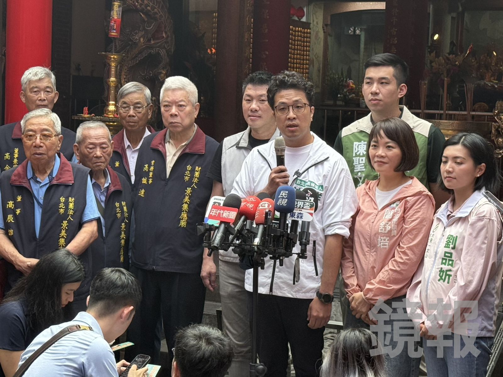 蔣萬安未正面回應市政議題 沈伯洋嘆可惜:市民盼有安全空間