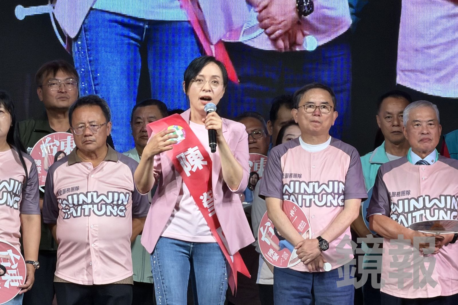 賴坤成、劉櫂豪「左右護法」助選 陳瑩問:台東選「花蓮王」還是饒慶鈴2.0?