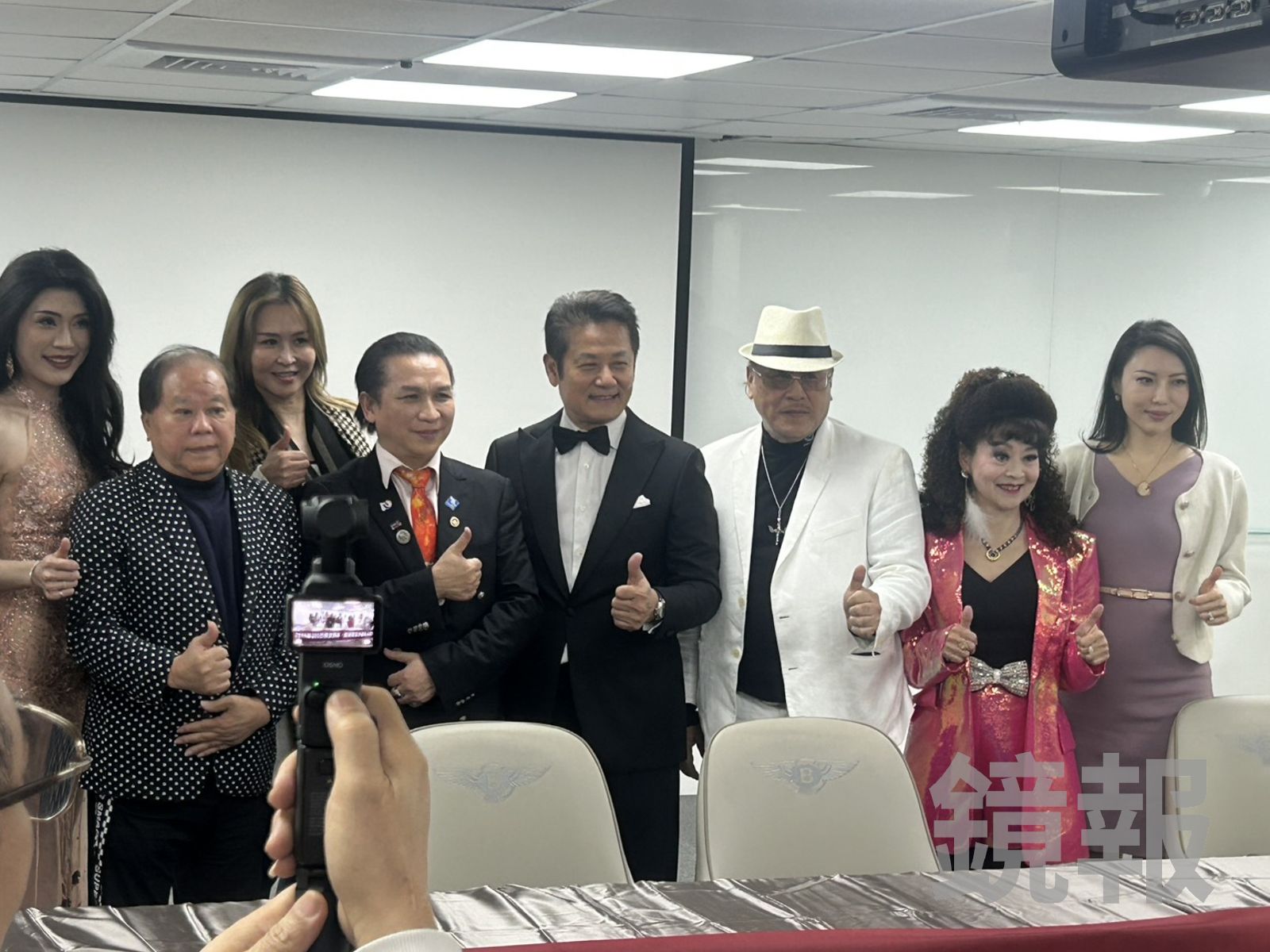 徐乃麟(中)出席活動主持。吳昕蓓攝