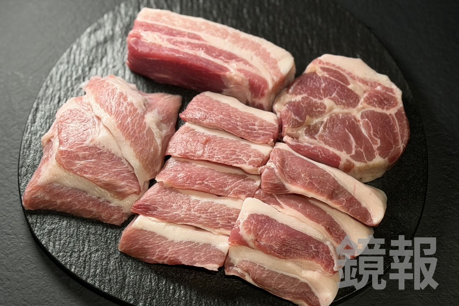 囕盈豚以豬肉燒肉為主打,能一次吃到5種部位口感。
