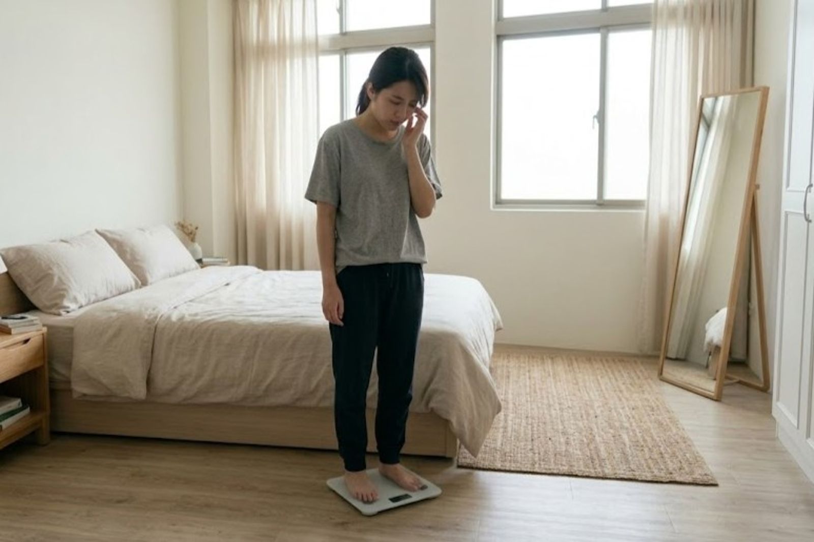 女生低於這個體重別再減肥！小心掉髮、經期變亂、骨質疏鬆